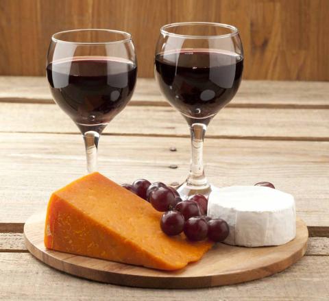 Wine and Cheese