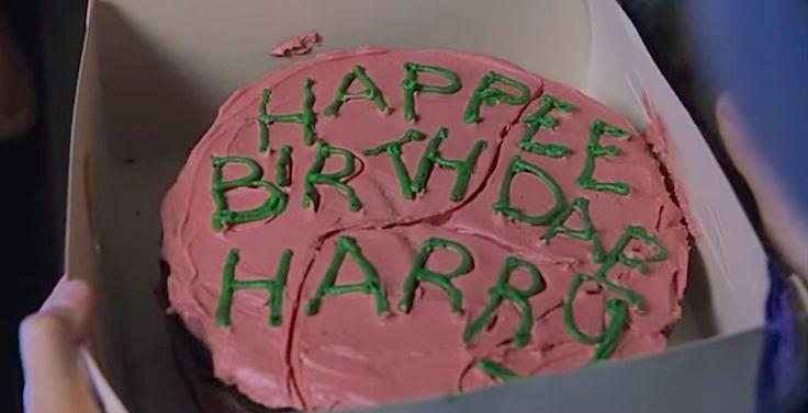 Harry Potter Birthday Cake